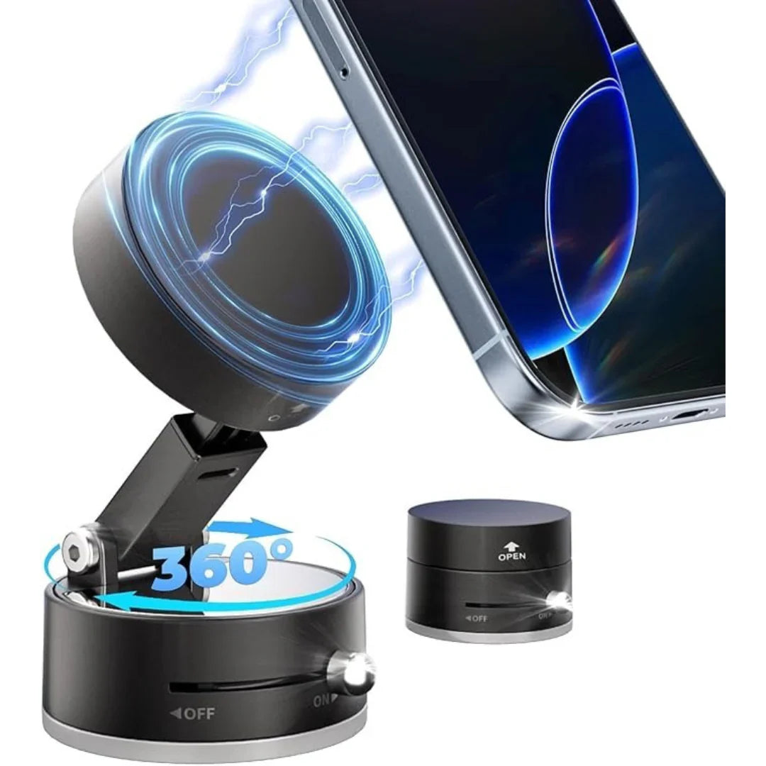 🔥Buy More Save More🔄360° Adjustable Vacuum Magnetic Phone Holder📱🚗
