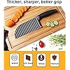 Potato Crinkle Cutter Stainless Steel Wavy Blade Chip Cutter
