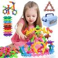 36 Piece Snowflake Building Block With 12 Different Color